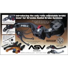 ASV Inventions C5 Series Unbreakable Billet Brake Lever for Brembo & Magura Radial Masters